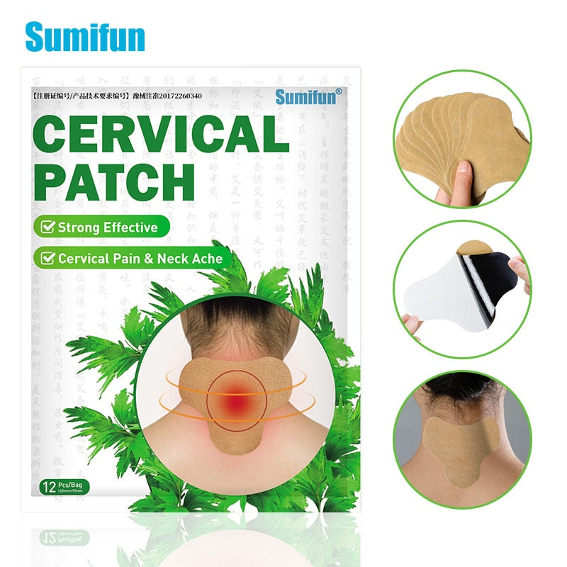 Sumifun Adesivo Anti-Dores da Cervical